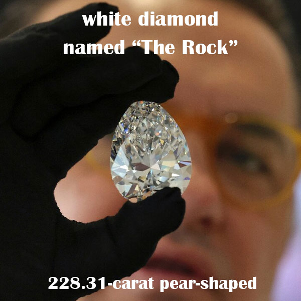 بزرگترین الماس سفید جهان در دبی