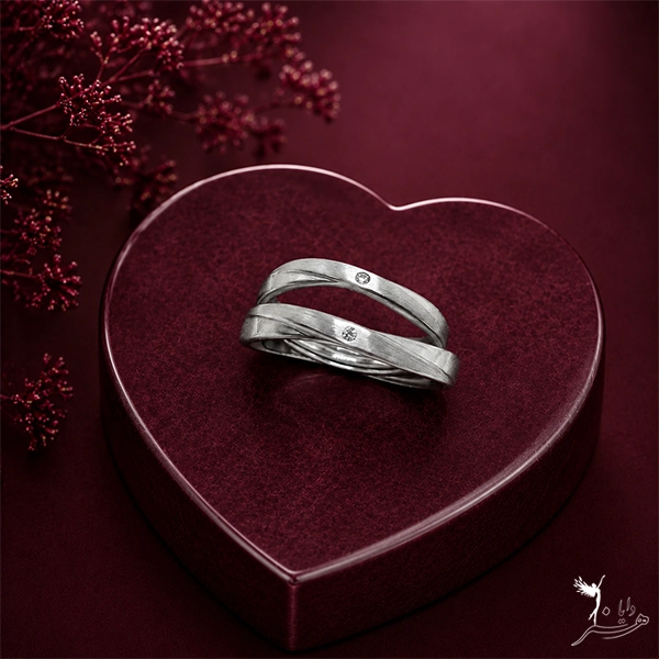 حلقه-ست-نقره-مات-و-براق-تک-نگین1