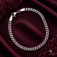 دستبند نقره مردانه طرح کارتیر
